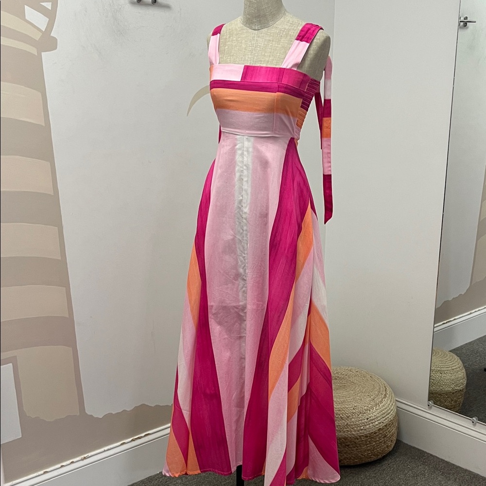 Beyond cotton hand dyed maxi dress